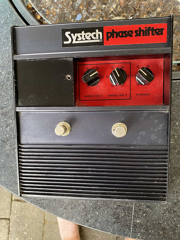 Systech Phase Shifter 1970s Red and Black