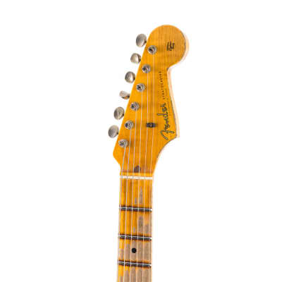 Fender Custom Shop 1957 Stratocaster Heavy Relic, Lark Guitars Custom Run -  2 Tone Sunburst (419) image 20