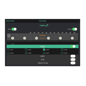 Hotone Cybery Programmable Loop Switcher Guitar Pedal [EC-10