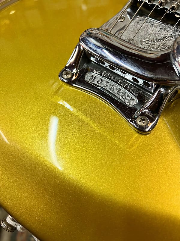 Mosrite Ventures Model 1966 - Metallic Gold Refinish | Reverb