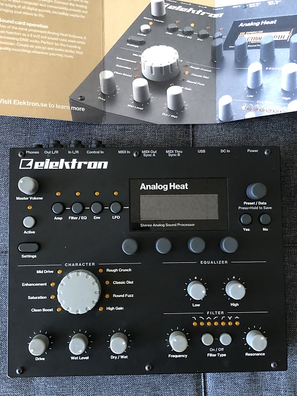 Elektron Analog Heat Stereo Processor with USB Interface | Reverb