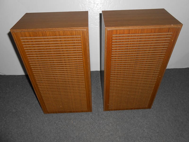 Telefunken Vintage Hi-Fi Klangbox WB 61 H Speaker Set Brown