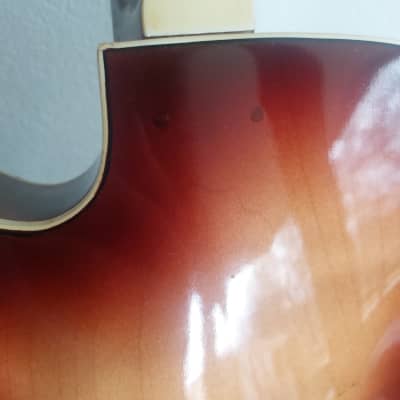 Musima German DDR Vintage Archtop Jazzguitar from 1962 image 12