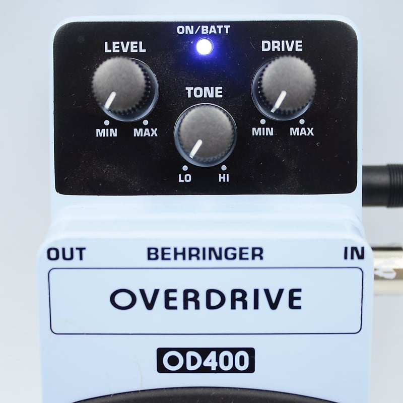 Behringer OD400 Overdrive With Original Box Guitar Effect Pedal