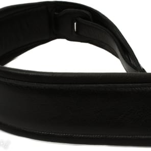 Levy's MSS2 Garment Leather Guitar Strap - Black image 5
