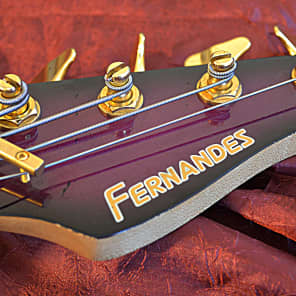 Fernandes FRB-55 1995 Purple Burst | Reverb
