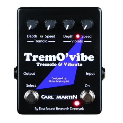 Carl Martin TremO' Vibe Guitar Effects Pedal 438829 852940000714 image 1
