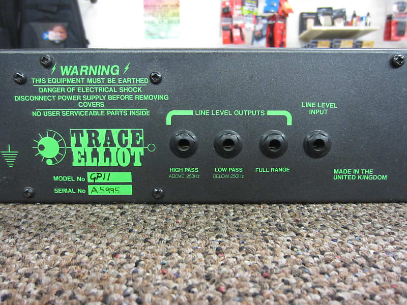Trace Elliot GP11 Mark V Graphic Preamplifier | Reverb