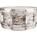 Ludwig Classic Maple 6.5x14" Snare Drum - White Abalone - Used