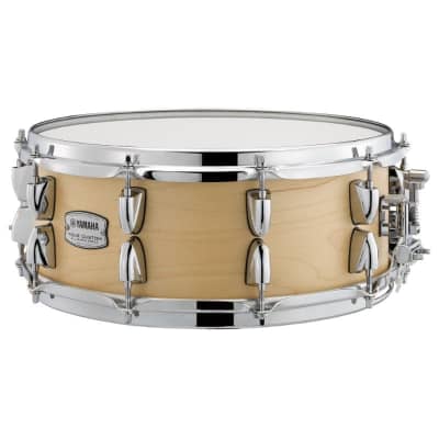Yamaha Tour Custom Maple Snare Drum 14x5.5 Butterscotch Satin image 1