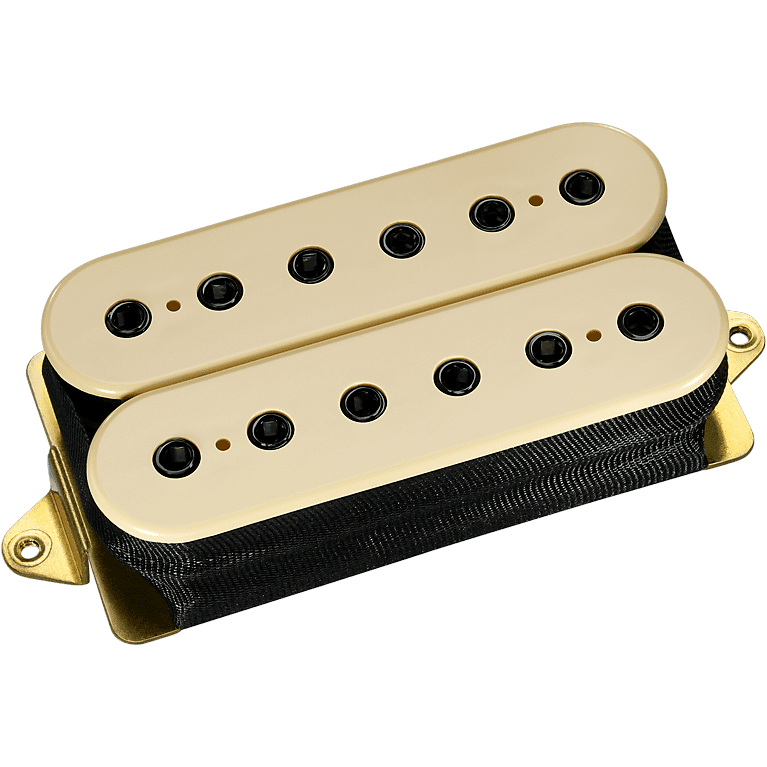 Dimarzio DP152 Super 3 Humbucker Electric Guitar Pickup - Cream Regular  Spacing