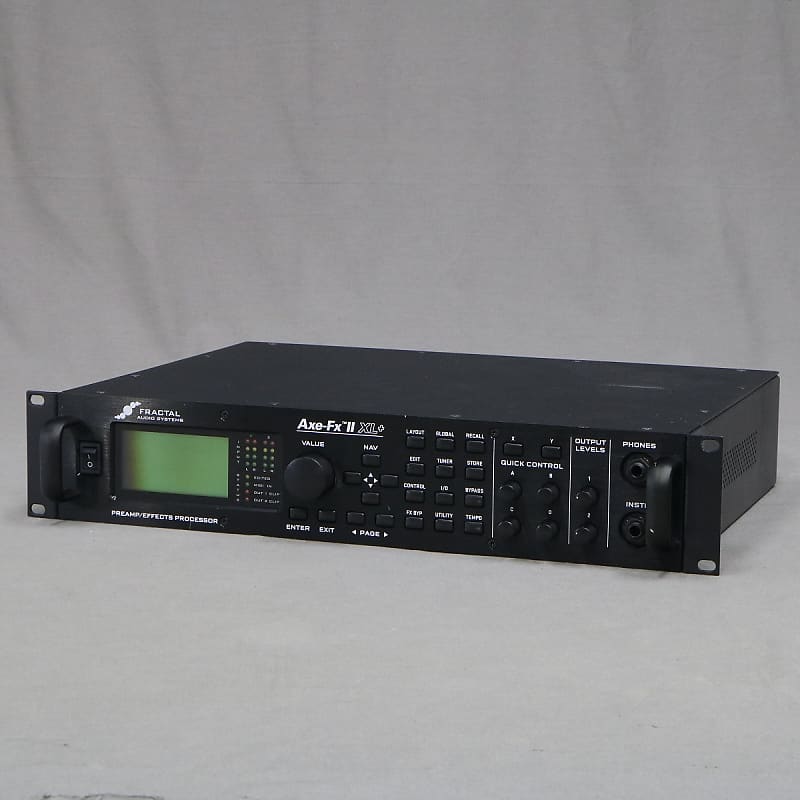 アンプ Fractal Audio Axe Fx2 XL+ FRACTAL AUDIO SYSTEMS Axe-Fx II XL+ & AX8 徹底比較
