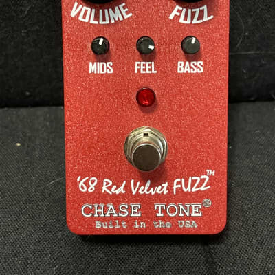 Reverb.com listing, price, conditions, and images for chase-tone-68-red-velvet-fuzz