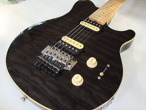Sterling by Music Man SUB AX4 Black Transparent | Reverb