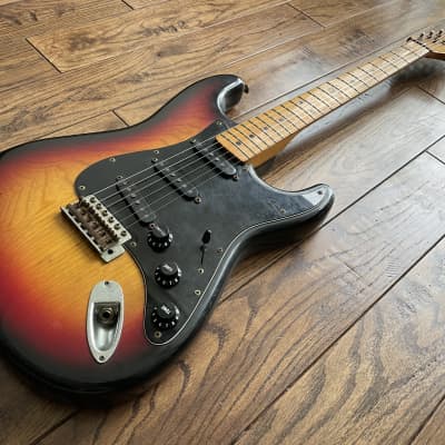 1981 Tokai Silver Star SS80 S-Style Vintage Guitar Sunburst