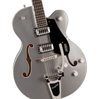 Gretsch G5420T Electromatic Hollow Body Single Cutaway with Bigsby Airline Silver image 4