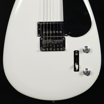 Phantom Guitarworks White Teardrop Custom HS Electric Guitar w/ OHSC image 1