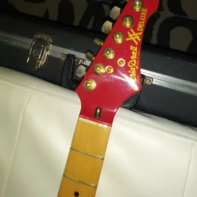 Aria Pro XX Flying V 1980,s Red Guitar Project image 2