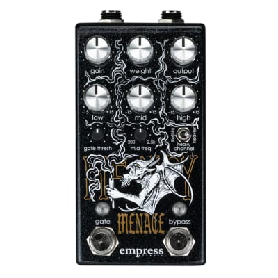 Reverb.com listing, price, conditions, and images for empress-effects-empress-heavy-menace-distortion-pedal