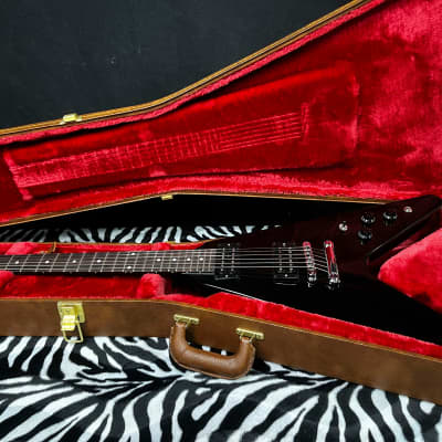 OPEN BOX 2023 Gibson '80s Flying V Ebony 6.3lbs - Authorized Dealer- In Stock Ready to Ship! G00299 - SAVE BIG! image 14