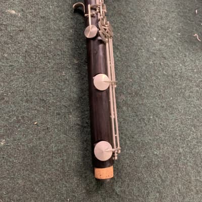 Noblet Vintage N Bass Clarinet  1960’s Wood/ silver keys image 9