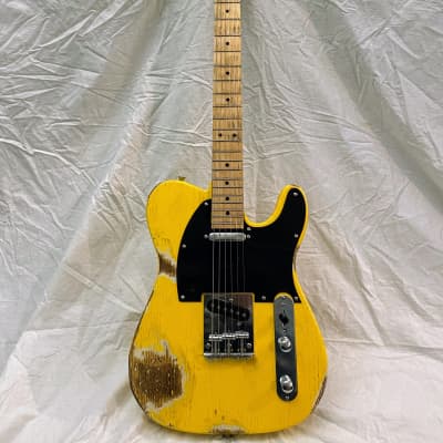 Orion Guitars Harvester (Vintage Yellow - Heavy Relic) for sale