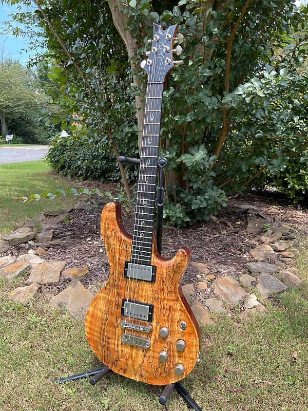 Dean USA Exotic Hardtail Spalted Maple Natural