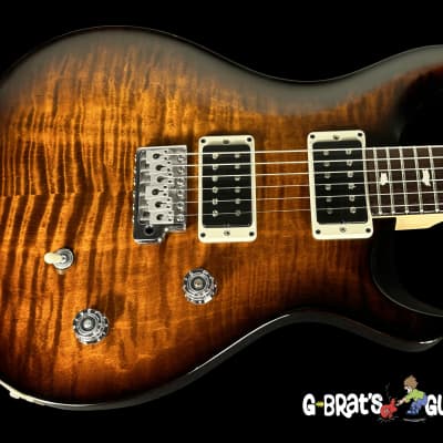2020 Paul Reed Smith PRS CE24 Flame Top - Black Gold image 1