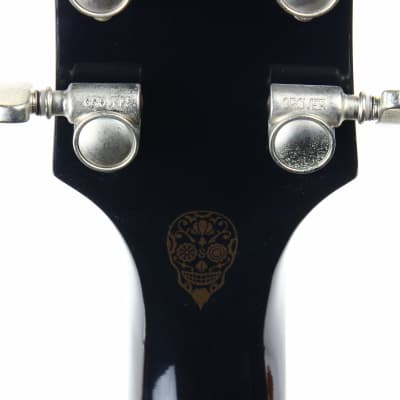 PROTOTYPE! 2017 Gibson Memphis Artist Proto Shinichi Ubukata Ebony Black ES-355 - Trini Lopez Diamond F-Holes DG-335, Bigsby image 15