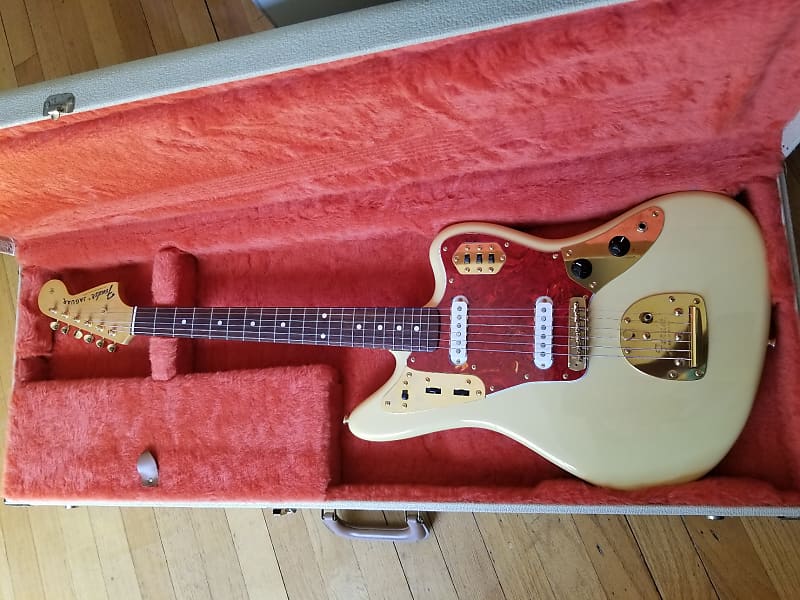ギター Fender Jaguar MIJ Limited Edition 1994 Used 1994 Fender Jaguar MIJ Solid Body Electric Guitar – TR