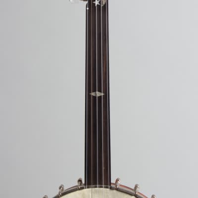 Ome Jubilee Minstrel 5 String Fretless Banjo (2010s), ser. #4791, black gig bag case. image 8