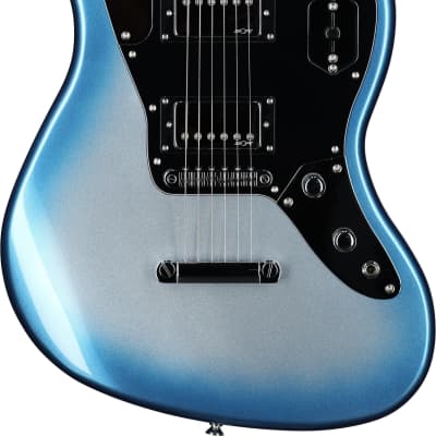 Squier Contemporary Jaguar HH ST Electric Guitar, Sky Burst Metallic image 2