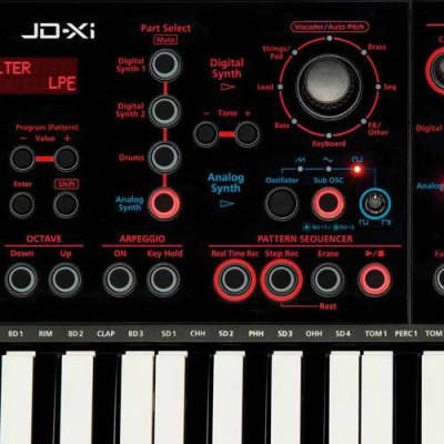 Roland JD-Xi Analog Digital Crossover Synthesizer image 2