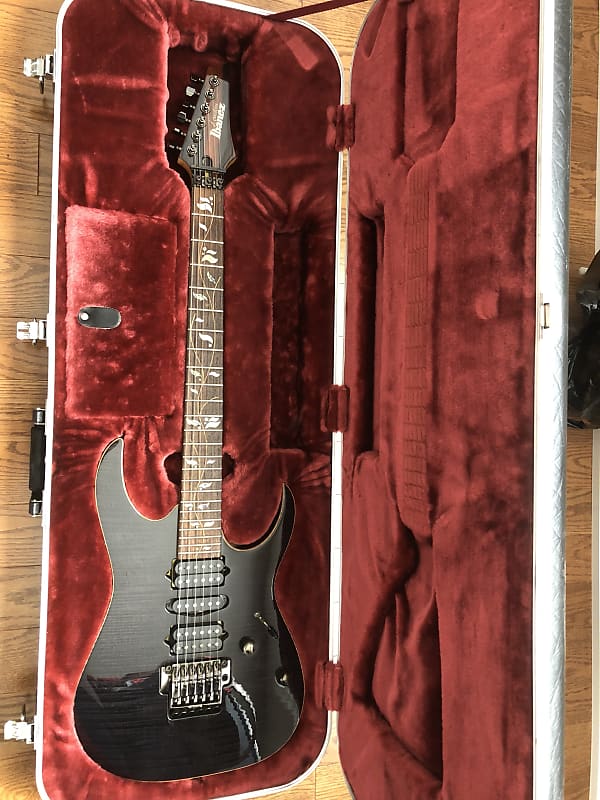 Ibanez J- Custom RG8270F BX Black Onyx w/Hardcase