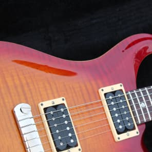 1993 Paul Reed Smith PRS Custom 22 Cherry Sunburst Hard Tail Sweet Switch Guitar With OHSC image 4
