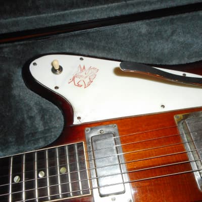 Gibson Firebird III 1964 - Sunburst OHSC + New case image 8