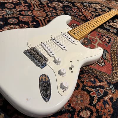 Fender Fender Custom Shop 57 C-shape neck Stratocaster 2019 - Olympic White image 1