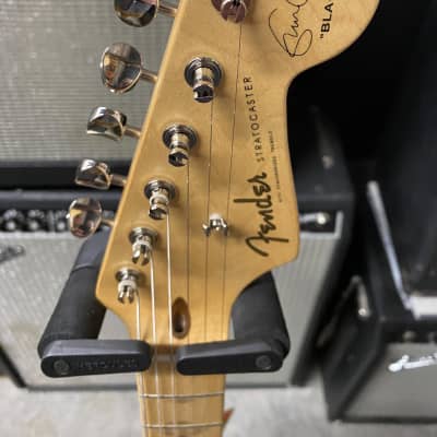 2017 Fender Eric Clapton Blackie Stratocaster - Black - Includes Original Hardshell Case image 5