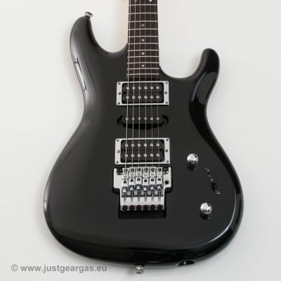 Ibanez JS1 1992-1993 Black HSH with Original case, Near mint image 3
