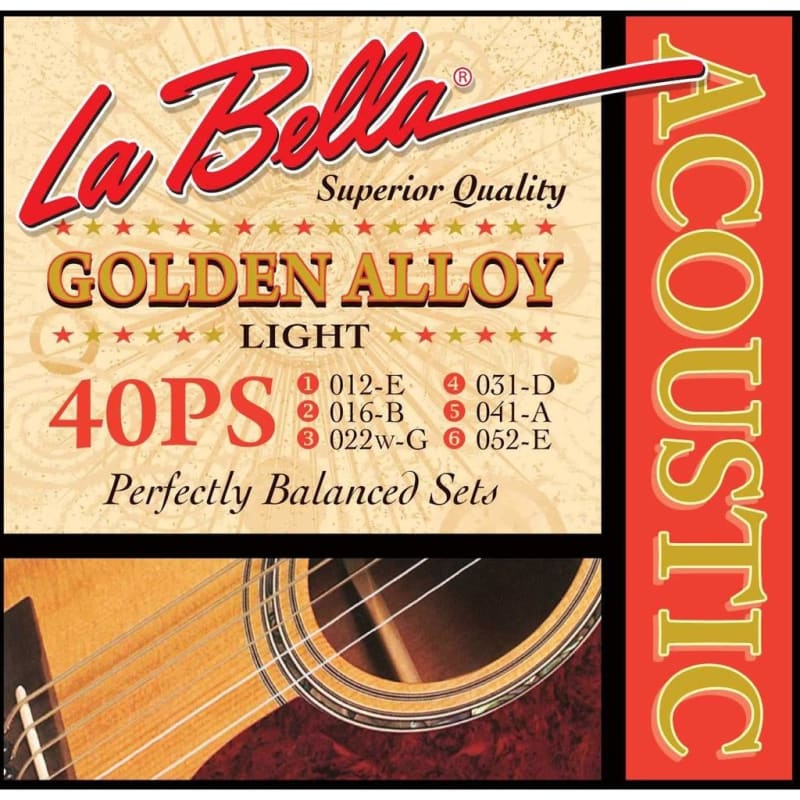 La Bella 'LOW TESION' Flats - Will Fit Fender Jazz or Precision Basses