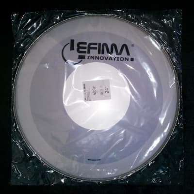Lefima by Remo CM-2703-P3-24000 Powerstroke 3 Smooth White 24" Bass Schlagzeugfell glatt weiß mit Dot weiß image 1