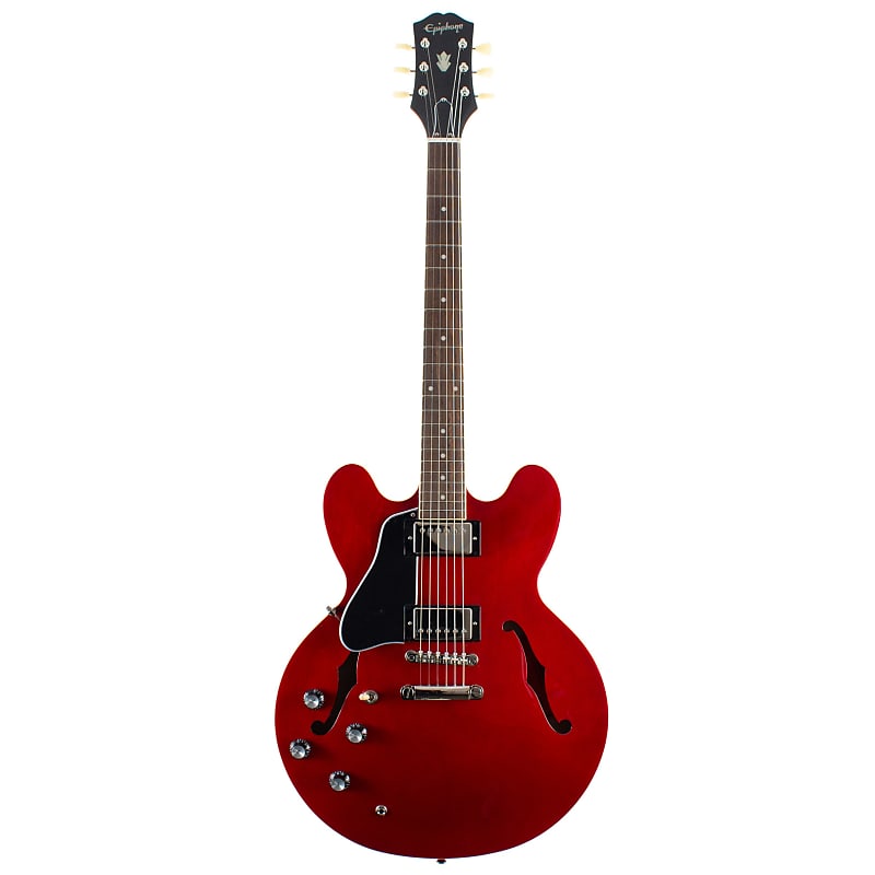 Epiphone Inspired by Gibson ES-335 Cherry Left Handed | Reverb Canada