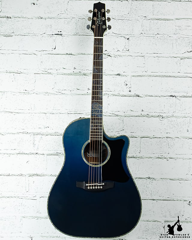 2021 Takamine LTD-2021 Blue Rose Limited Edition w/ OHSC