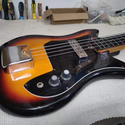 テスコBS101 Teisco BS-101 # RED 1965年製【TEISCO RED】w/HARD CASE 2.68kg