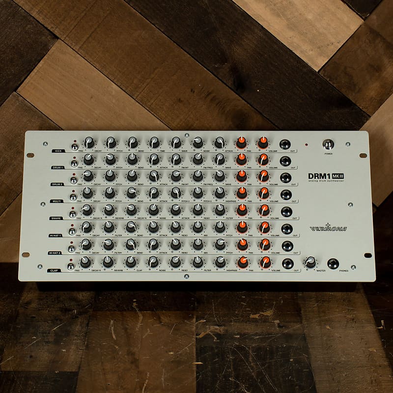 Vermona DRM MKIII Analog Drum Synthesizer Used Reverb