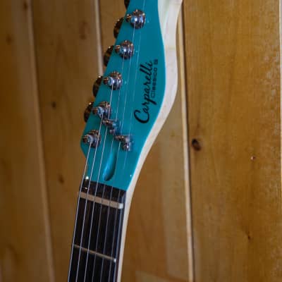 Carparelli Classico S Electric Guitars - Seaform Metallic *showroom condition image 10