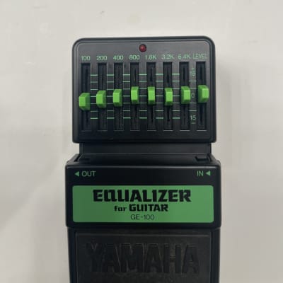 Yamaha GE-100 Graphic Equalizer 7-Band EQ Vintage Guitar Effect 