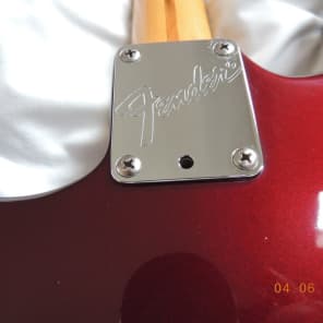 Fender Stratocaster Plus Strat Plus 1989 Maroon electric guitar original W/OHSC. image 21