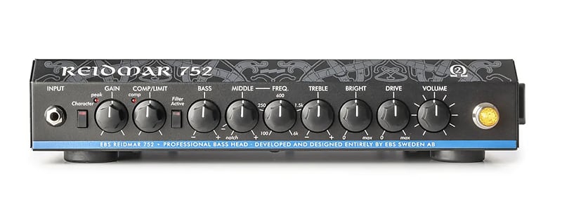 EBS Reidmar 752 Class D lightweight Bass Amplifier head New! image 1