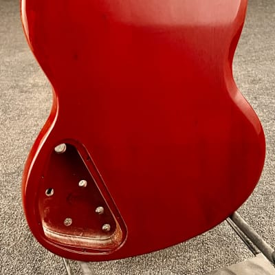 Gibson SG Standard "Large Guard” with Vibrola 1969 - Cherry image 11